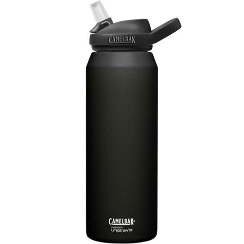 CamelBak Eddy+ Insulated Filtered by LifeStraw water bottle with straw cap for clean, safe hydration.